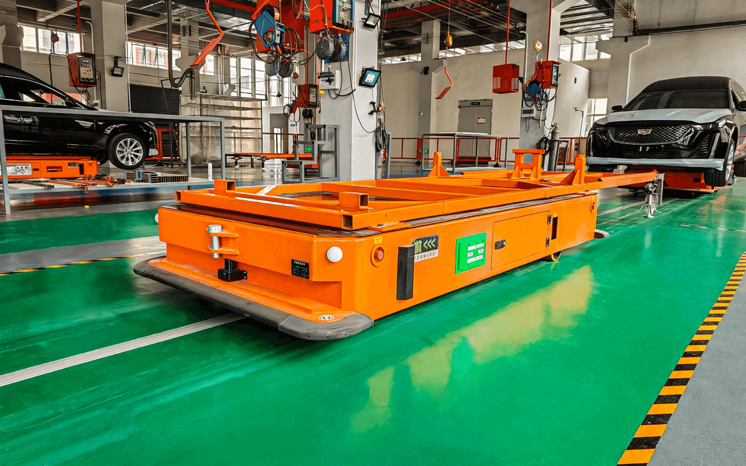 Custom AGV & Heavy-Duty-In-Place Transport Solutions | HENSEN