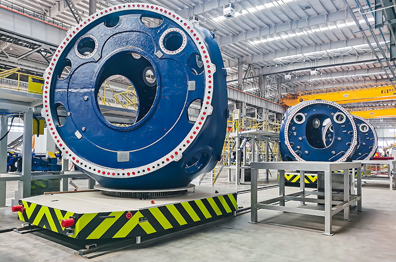 Smart RGV Solutions for Wind Power Manufacturing | HENSEN