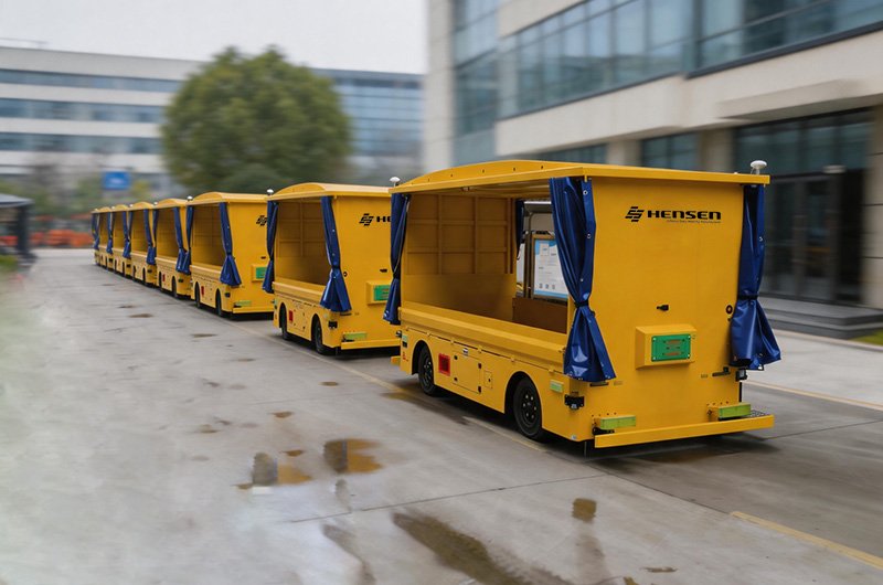 How an Advanced High-Speed Heavy-duty Outdoor AGV Supplier in China Handles Challenge in Large Industrial Park Logistics