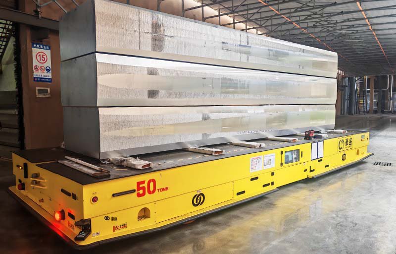 HENSEN Custom 50 Ton Heavy-duty AGV transfer Aluminium Ingot