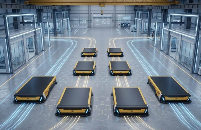 HENSEN AGV dispatching system