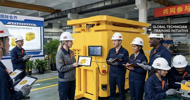 HENSEN AGV Provide Global Trainning