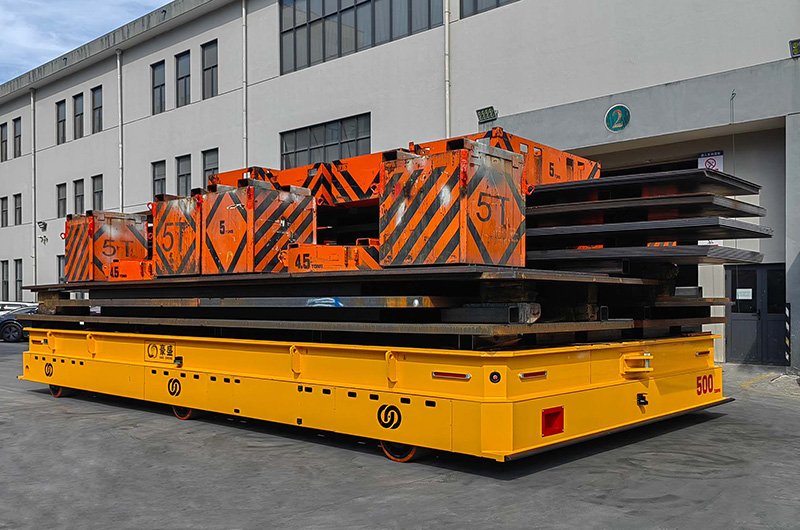 500-ton ultra-heavy AGV built for extreme industrial payloads