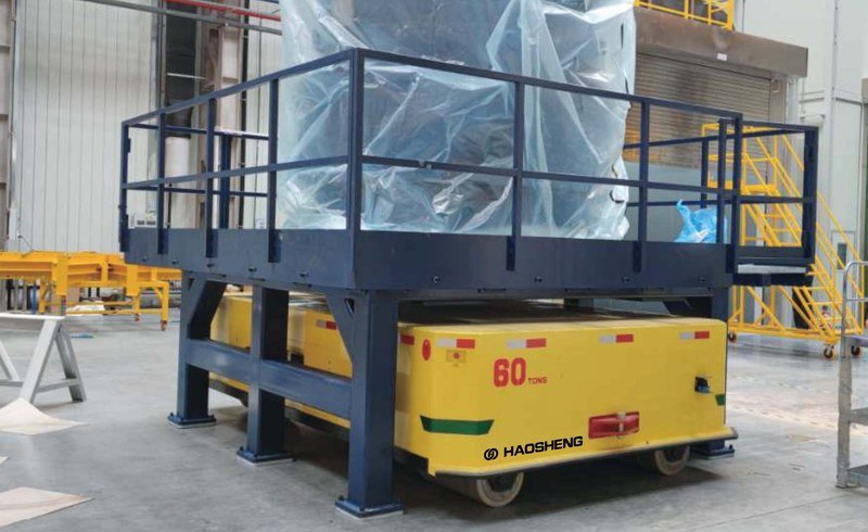 60-ton battery-powered automated guided vehicle