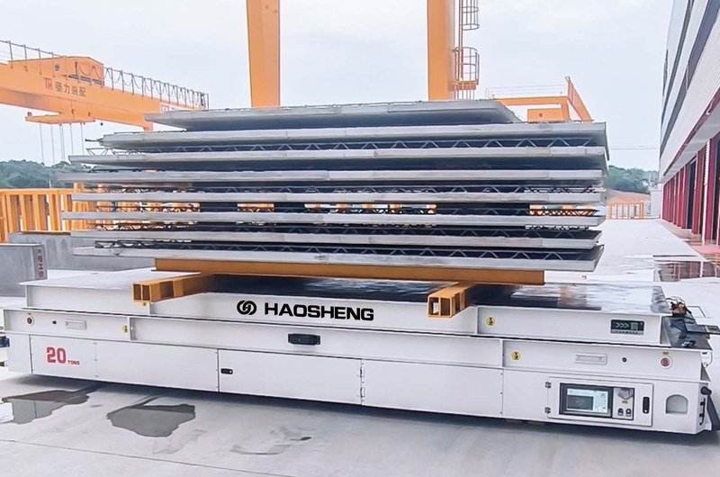 Precast Concrete AGVs: Automating PC Component Logistics in Prefab Plants
